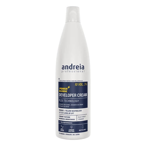 Andreia Power Blonde Oxidante Em Creme - 10Vol 1 L